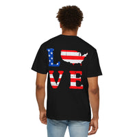 American Patriot Unisex Garment-Dyed T-shirt 9