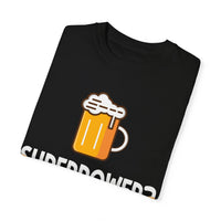 Unisex-T-Shirt aus stückgefärbtem Material