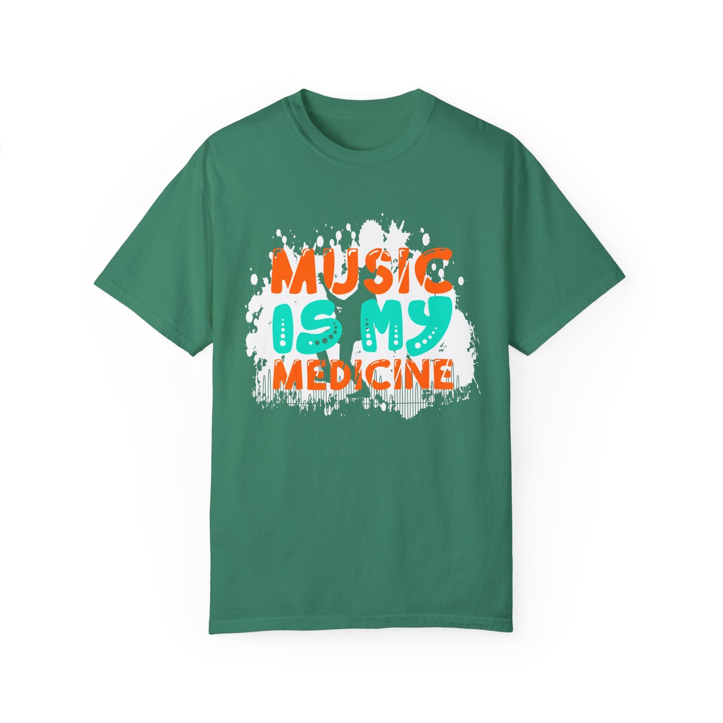 (Music)Unisex Garment-Dyed T-shirt