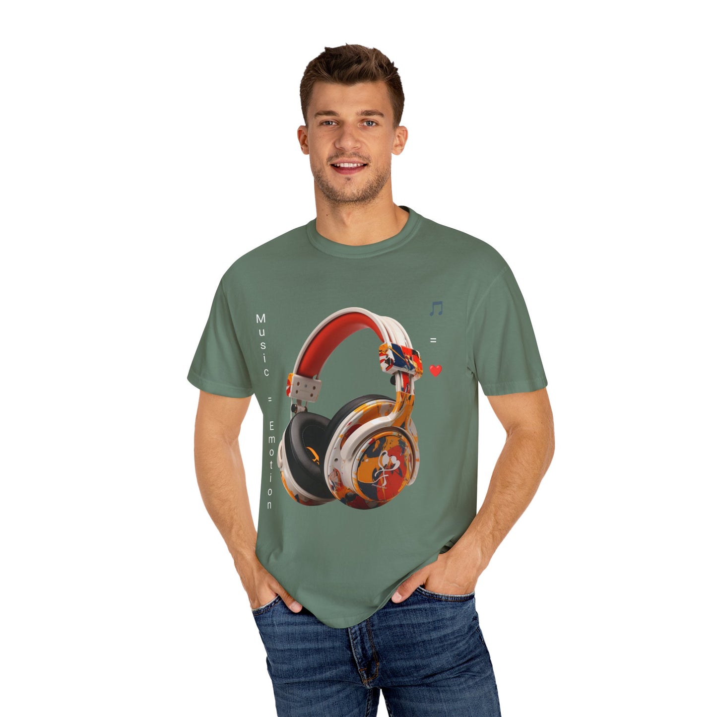 Artistic touch (Music) Unisex Garment-Dyed T-shirt