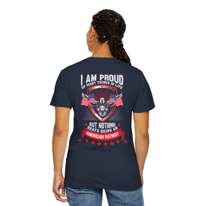 American Patriot Unisex Garment-Dyed T-shirt 6