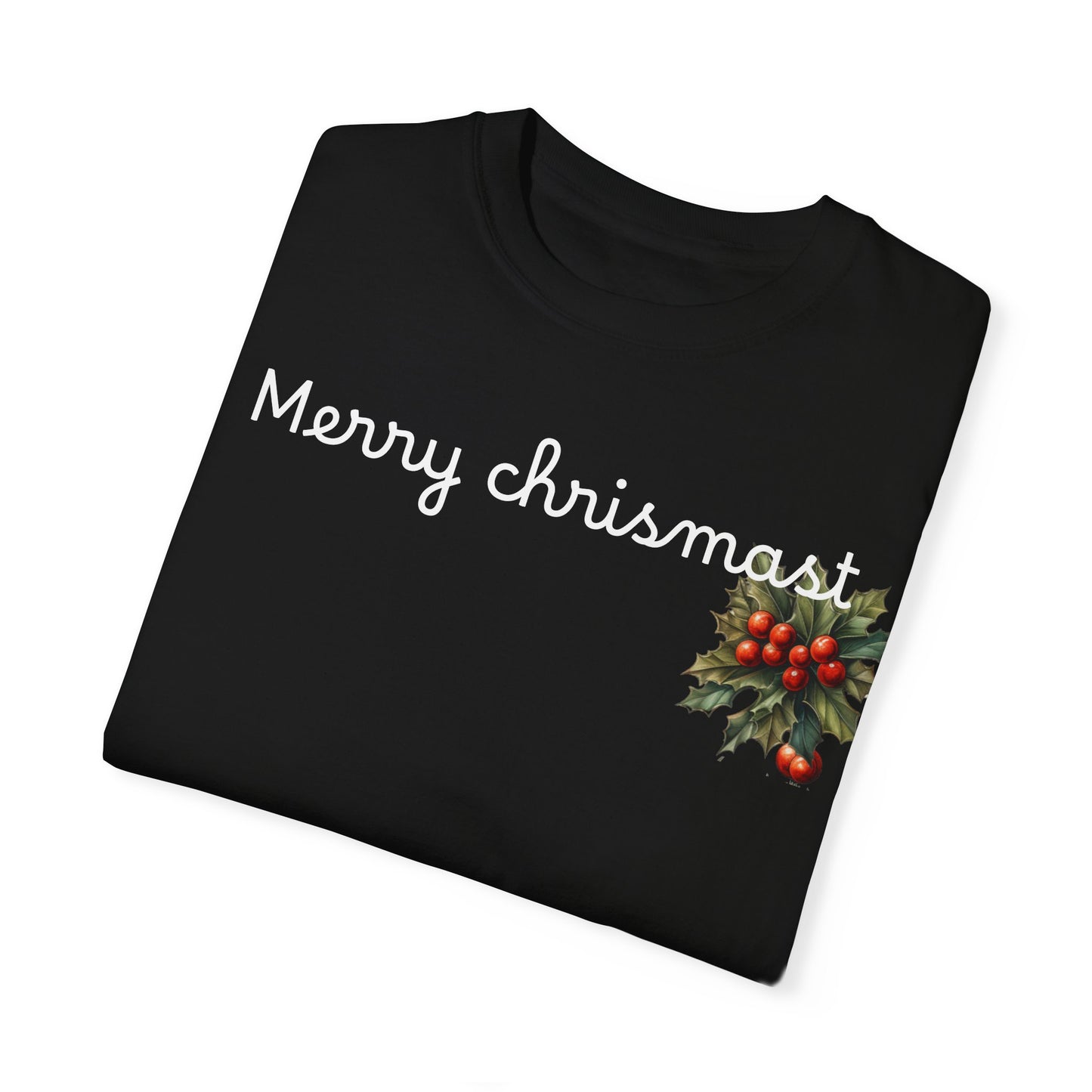 Christmas Unisex Garment-Dyed T-shirt