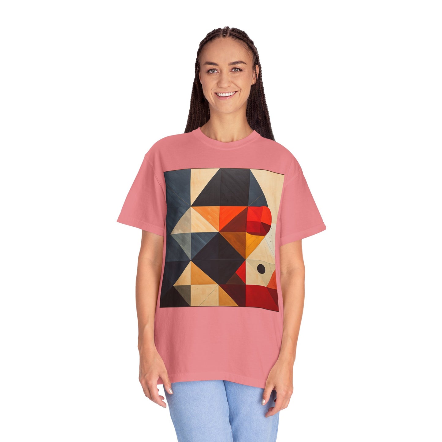 Artistic touch (Geometry) Unisex Garment-Dyed T-shirt