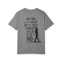 Camiseta de regalo para el Día del Padre, camiseta unisex para papá, camiseta "Happy Papa", regalo de cumpleaños para papá, camiseta reflexiva para el Día del Padre