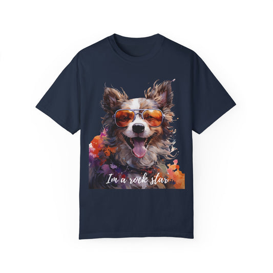 Artistic touch (Dogs) Unisex Garment-Dyed T-shirt