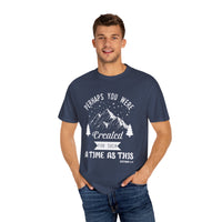 Militärisches Unisex-T-Shirt, stückgefärbt