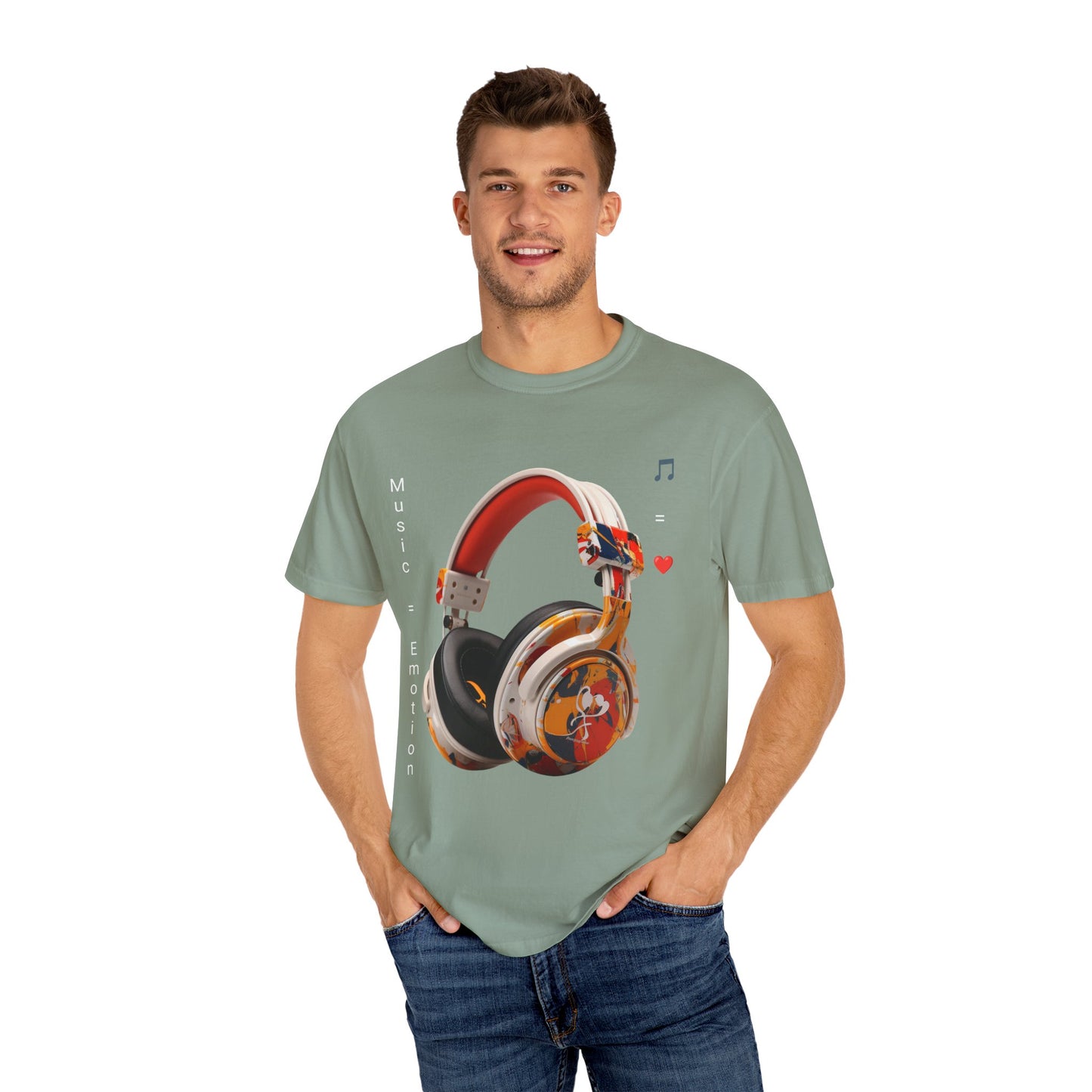 Artistic touch (Music) Unisex Garment-Dyed T-shirt