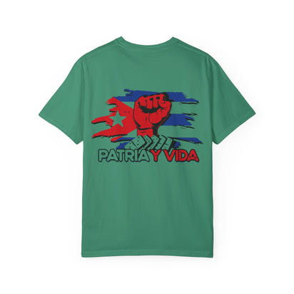 Patria y Vida Unisex Garment-Dyed T-shirt