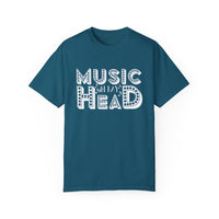 (Música)Camiseta unisex teñida en prenda