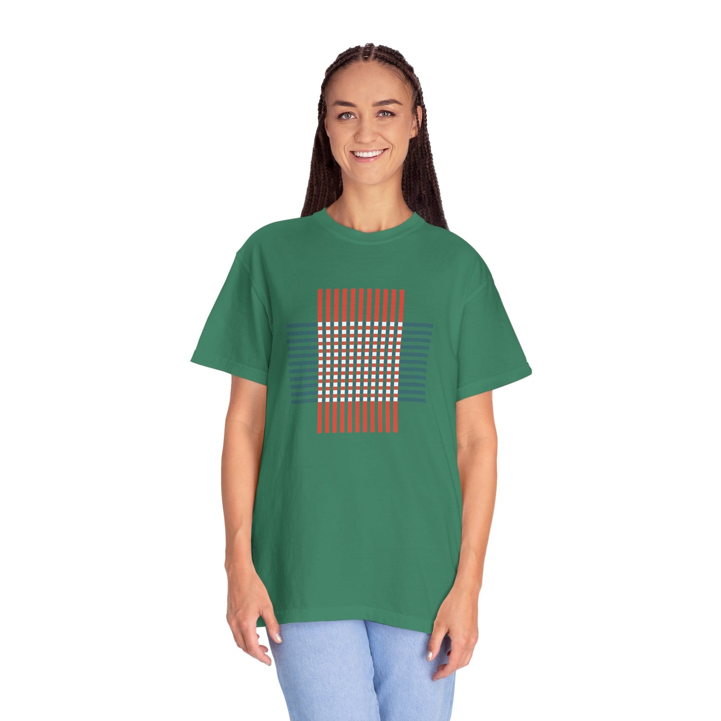 Geometry Unisex Garment-Dyed T-shirt