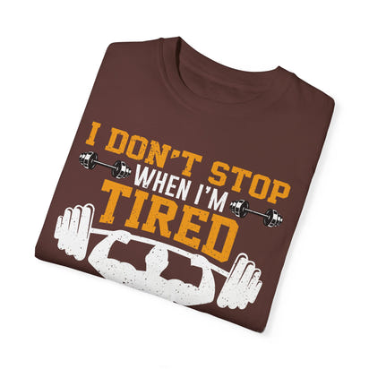 Camiseta unisex teñida en prenda