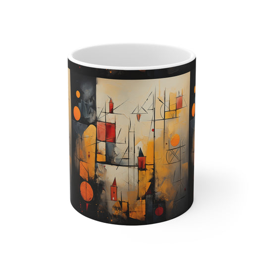 Mug artistic touch ceramic Mug 11oz