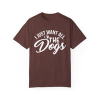 Camiseta unisex teñida en prenda