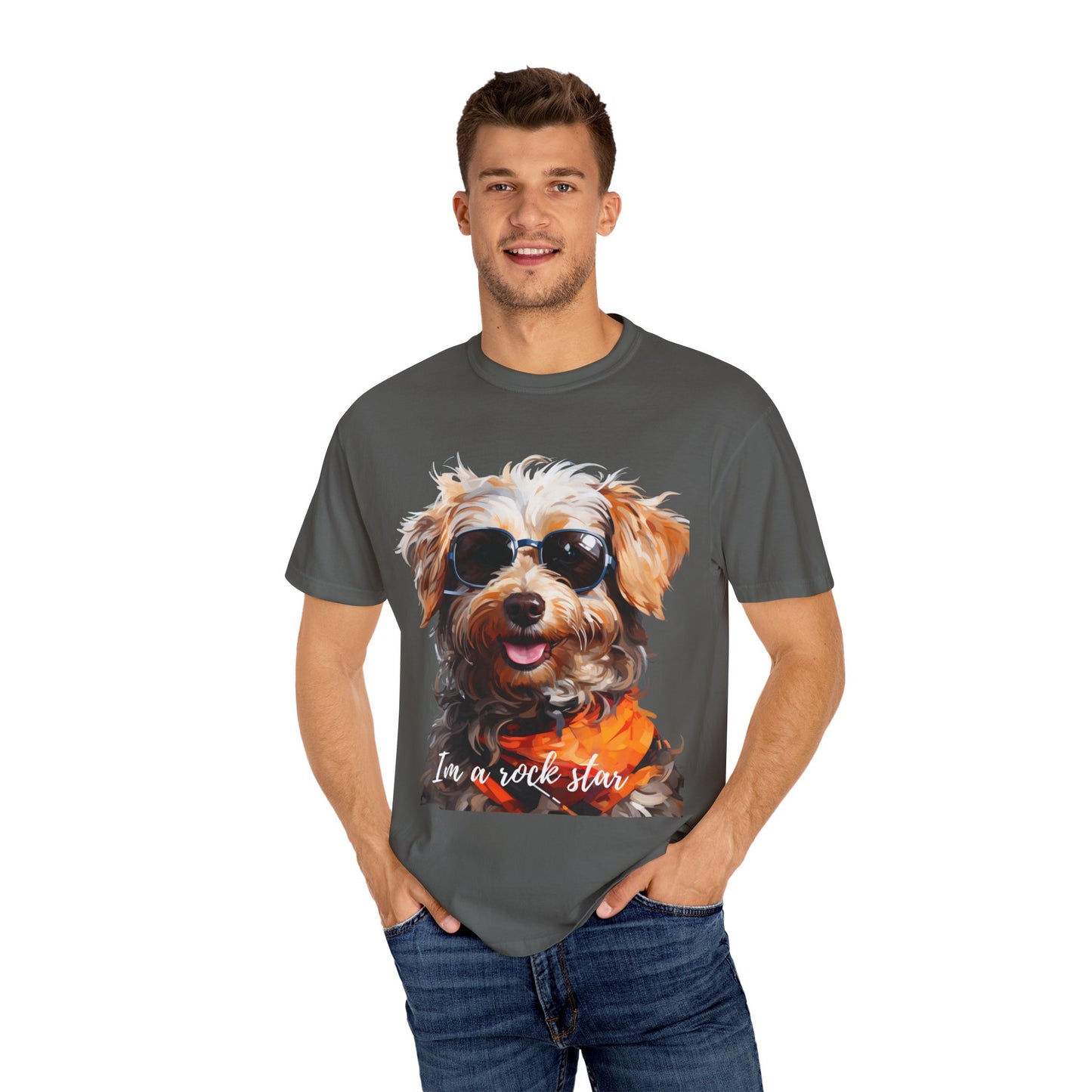 Artistic Touch (Dogs) Unisex Garment-Dyed T-shirt