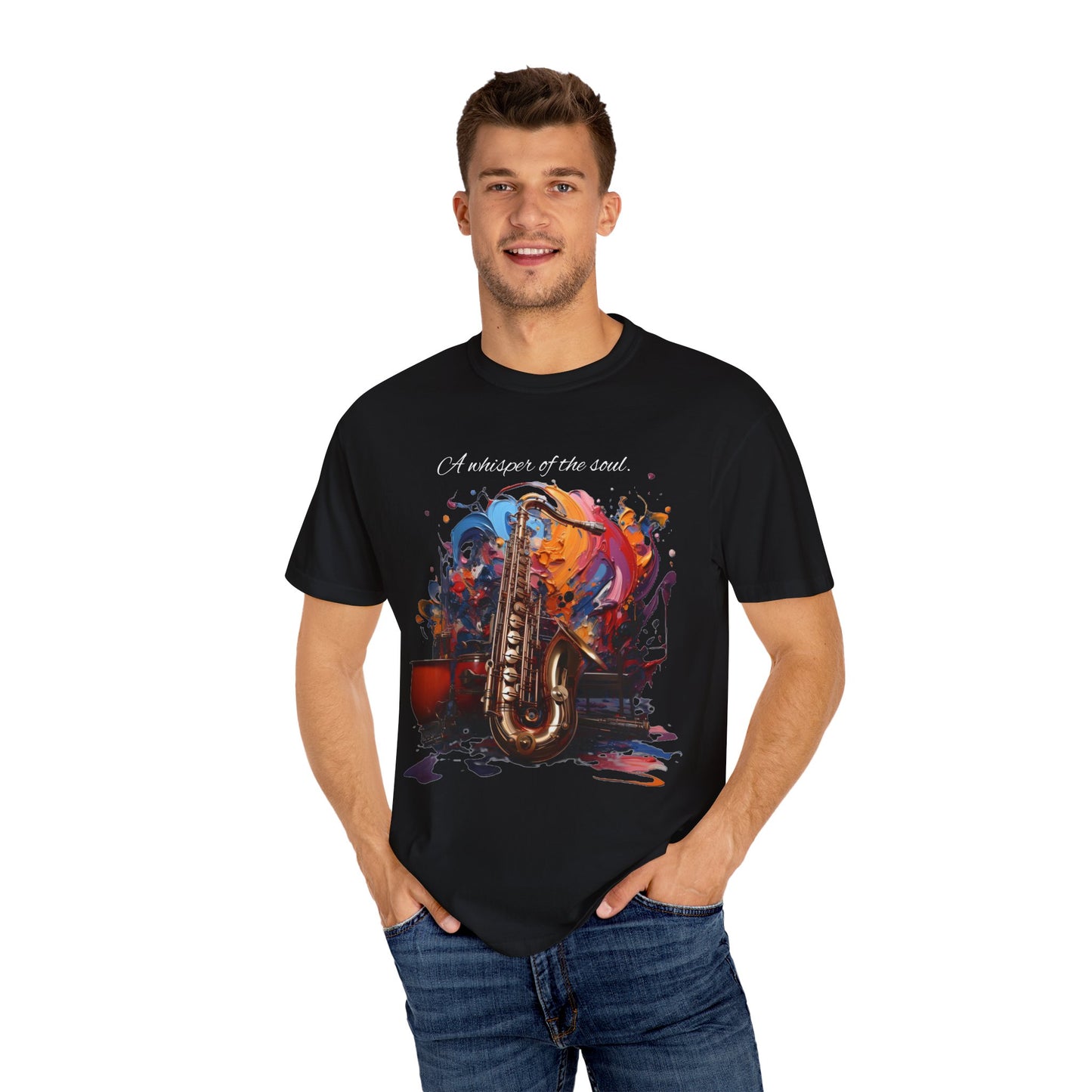 Artistic touch (Music) Unisex Garment-Dyed T-shirt