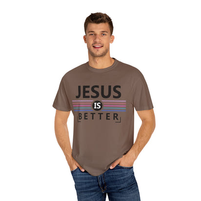 Cristian Unisex Stückgefärbtes T-Shirt