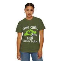 Militärisches Unisex-T-Shirt, stückgefärbt
