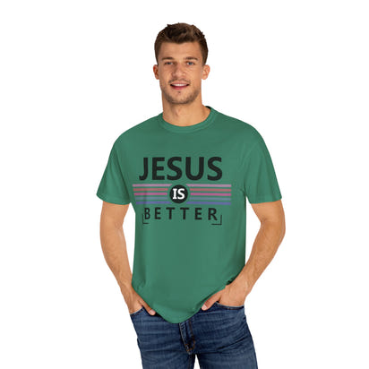 Cristian Unisex Stückgefärbtes T-Shirt