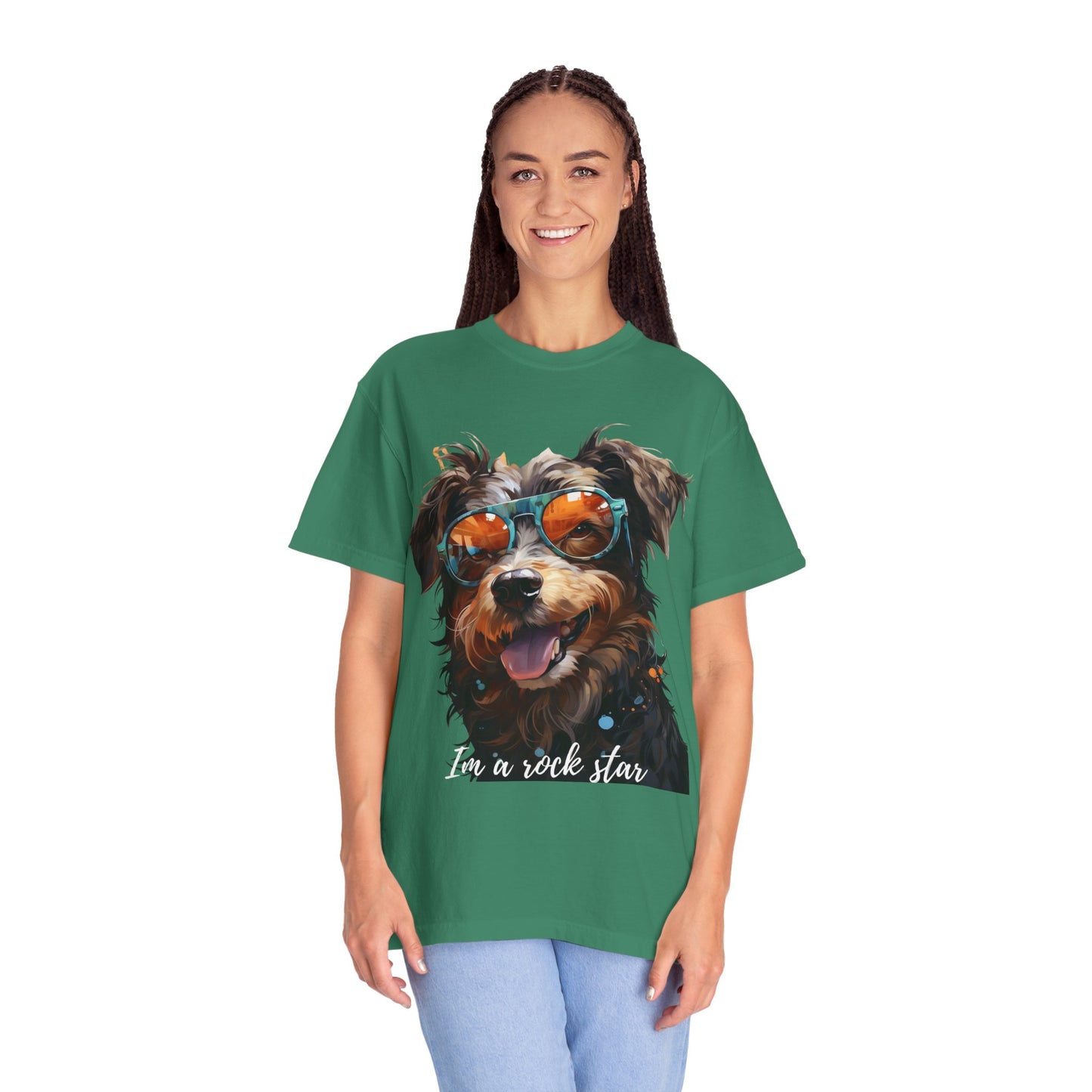 Artistic touch (Dogs) Unisex Garment-Dyed T-shirt