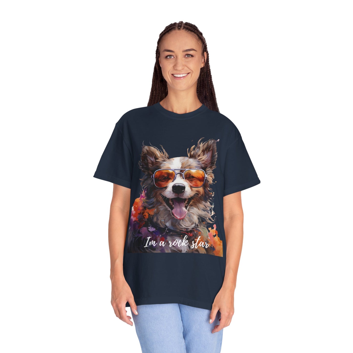 Artistic touch (Dogs) Unisex Garment-Dyed T-shirt