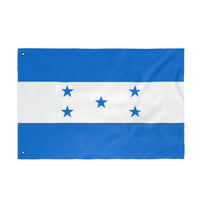 Bandera hondureña de doble cara, pancarta decorativa para exteriores, emblema nacional, decoración del hogar, regalos para celebraciones.