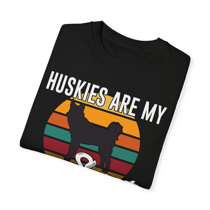 Camiseta unisex teñida en prenda