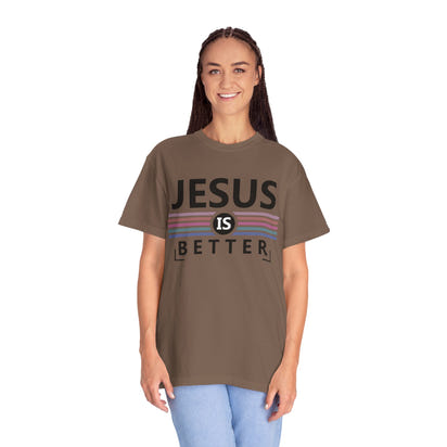 Cristian Unisex Stückgefärbtes T-Shirt