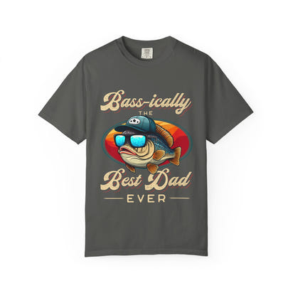 „Der beste Papa aller Zeiten“-T-Shirt, Unisex-Angel-T-Shirt, Geschenk für Papa, Freizeit-T-Shirt für Outdoor-Aktivitäten, lustiges Vatertags-Shirt