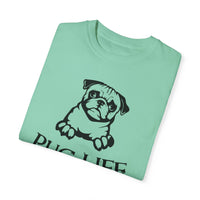 Camiseta unisex teñida en prenda