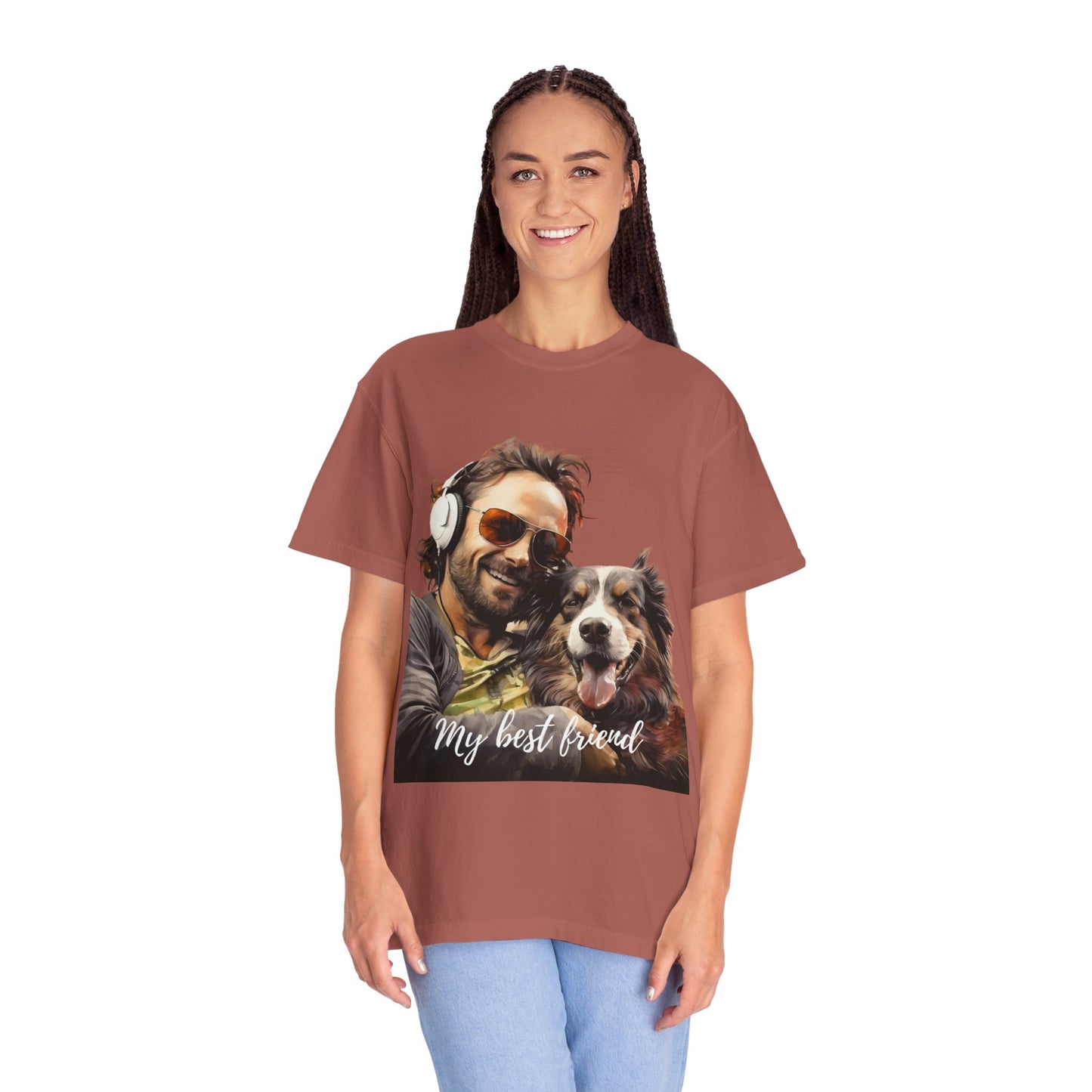 Artistic touch (Dogs) Unisex Garment-Dyed T-shirt