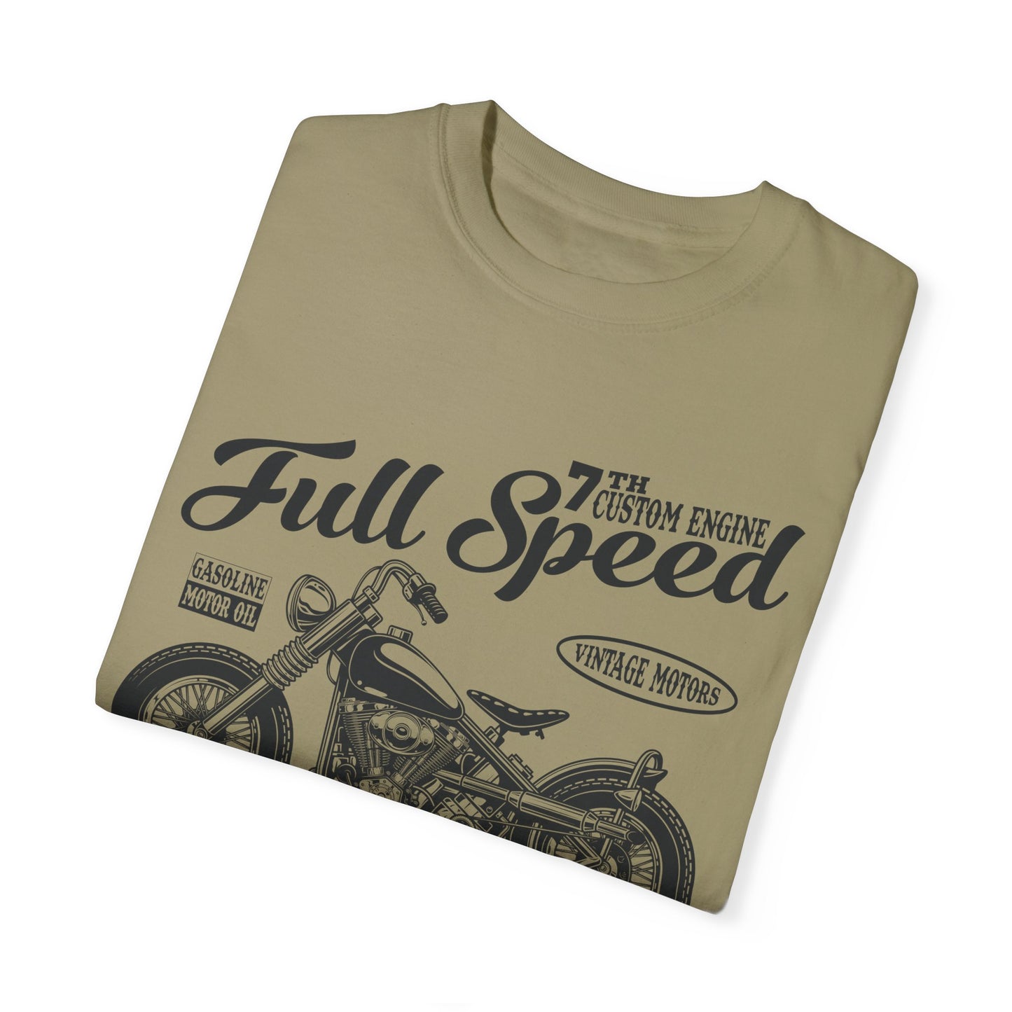 (Motorbike) Unisex Garment-Dyed T-shirt