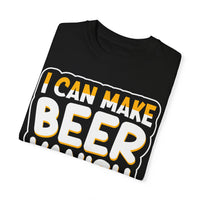 Unisex-T-Shirt aus stückgefärbtem Material