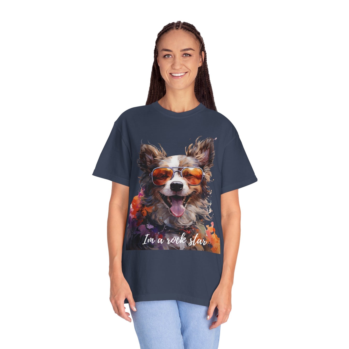 Artistic touch (Dogs) Unisex Garment-Dyed T-shirt