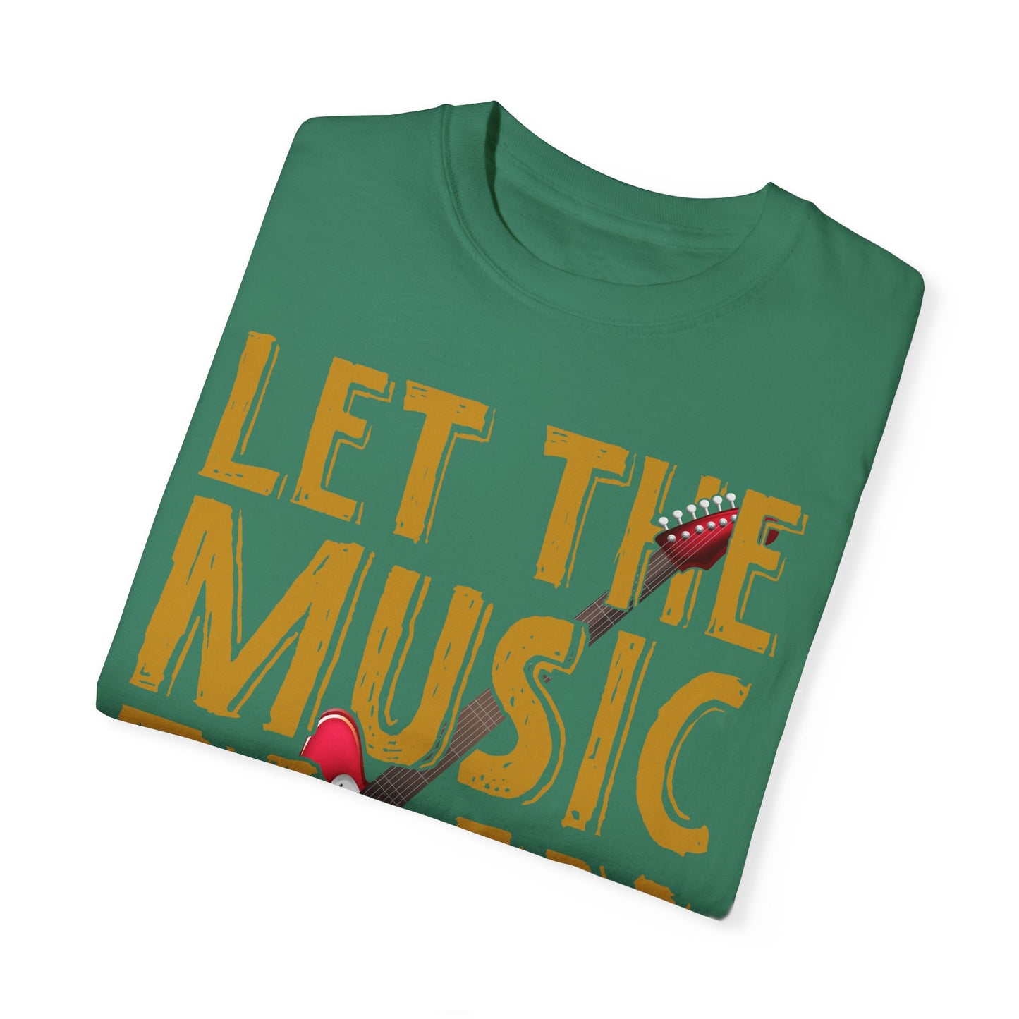 (Music)Unisex Garment-Dyed T-shirt