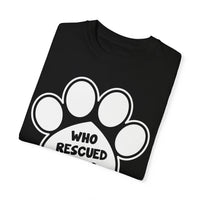 Unisex-T-Shirt aus stückgefärbtem Material