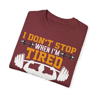 Camiseta unisex teñida en prenda