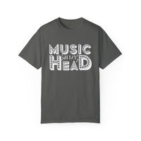 (Música)Camiseta unisex teñida en prenda