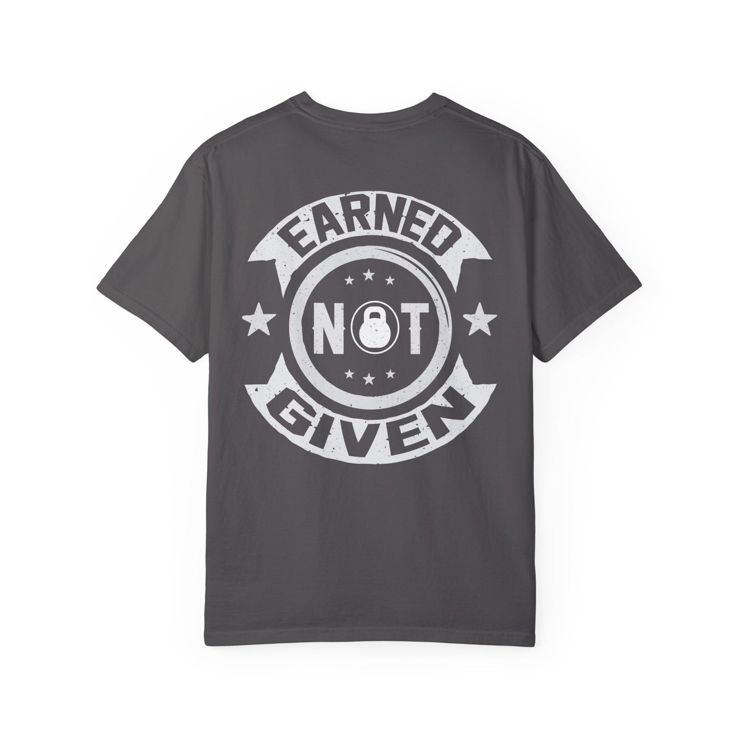 Camiseta unisex de fitness teñida en prenda (diseño en la espalda) 5