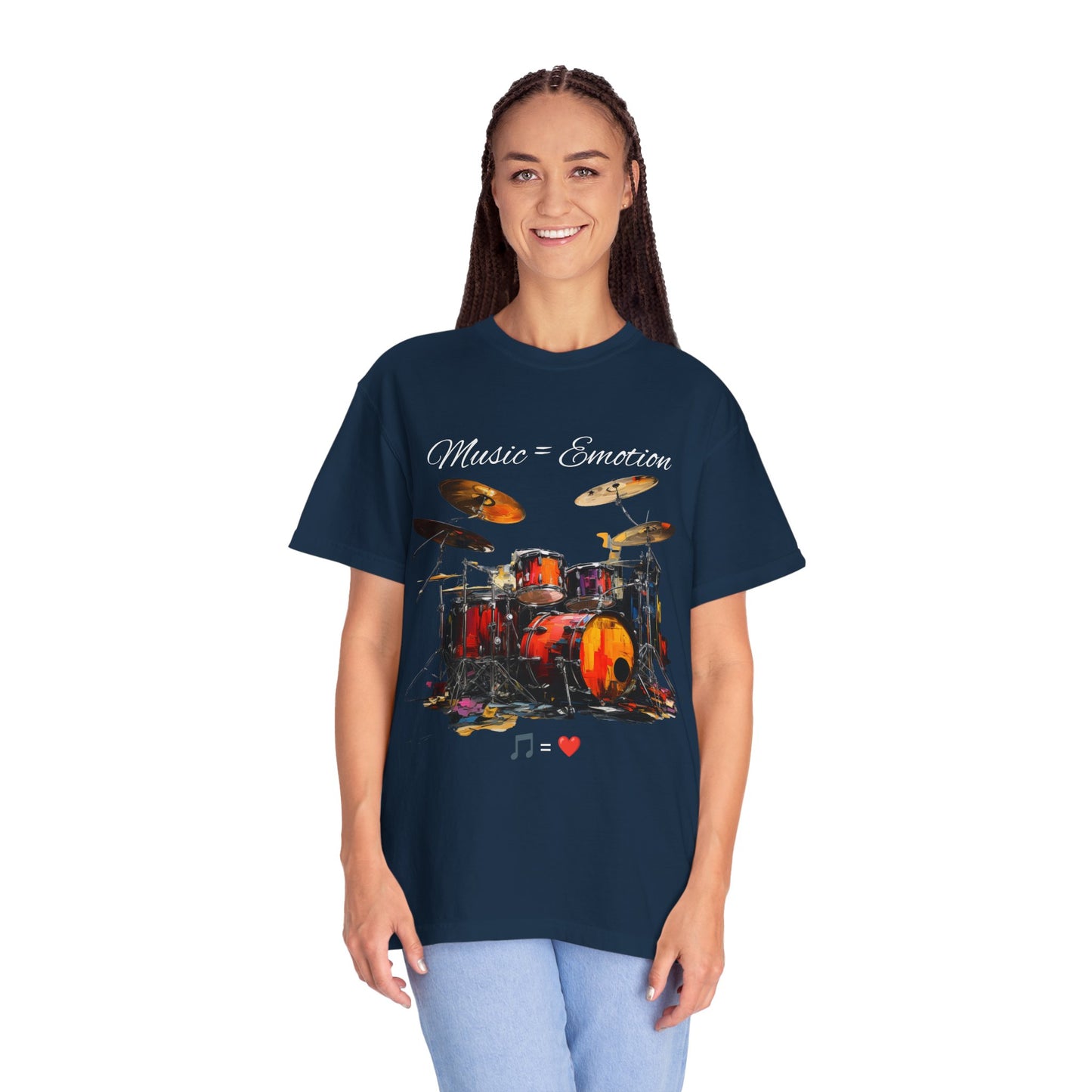 Artistic touch (Music) Unisex Garment-Dyed T-shirt