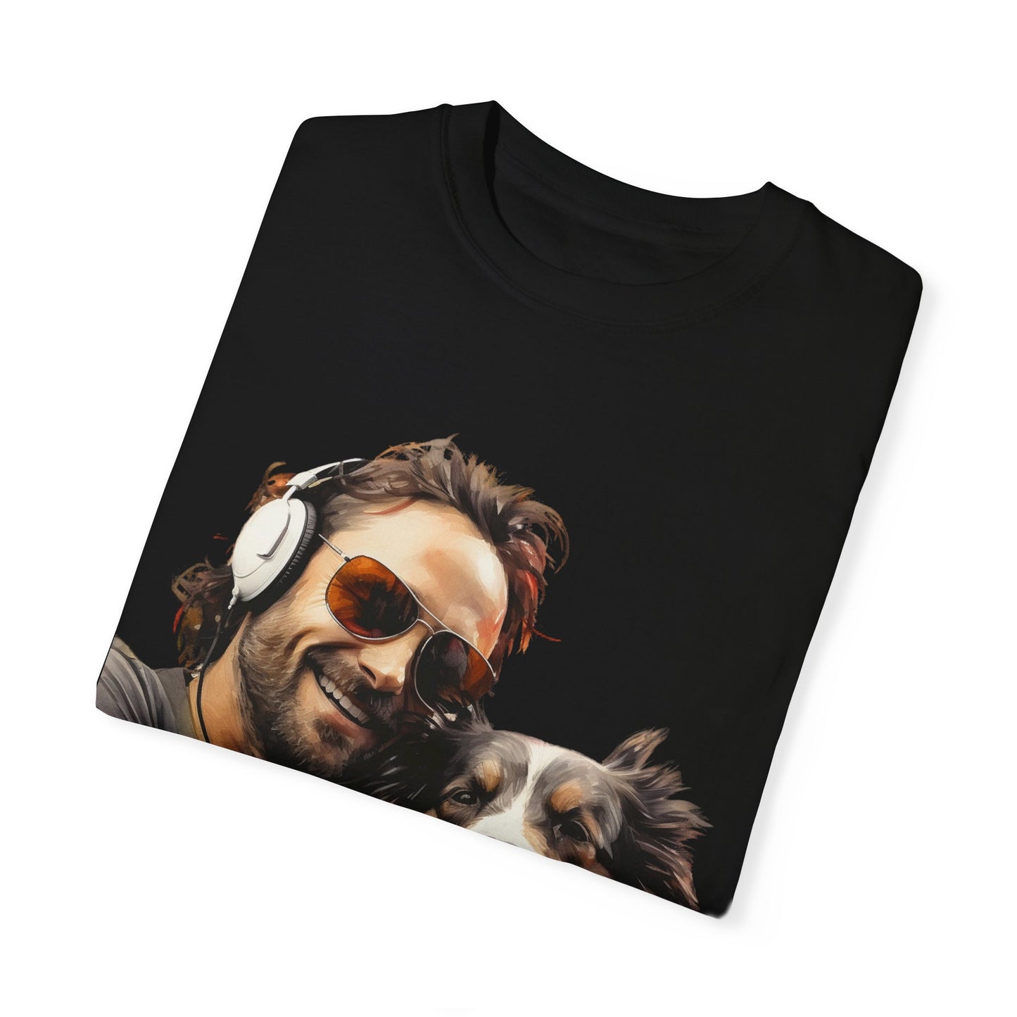 Artistic touch (Dogs) Unisex Garment-Dyed T-shirt