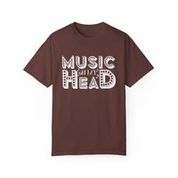 (Música)Camiseta unisex teñida en prenda