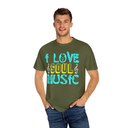 (Música)Camiseta unisex teñida en prenda