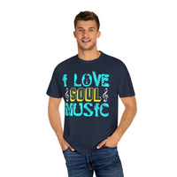 (Música)Camiseta unisex teñida en prenda