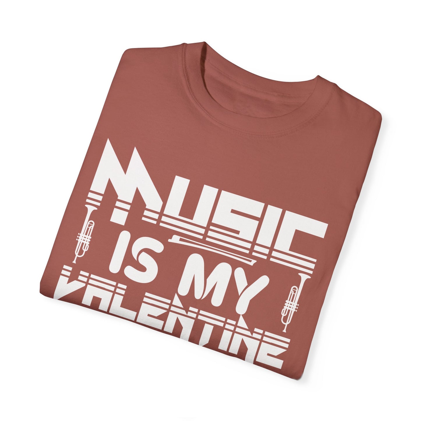 (Music)Unisex Garment-Dyed T-shirt