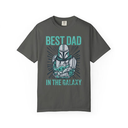 Galaktischer Papa T-Shirt | Bester Papa der Galaxis | Star Wars T-Shirt, Geschenk für Väter, Unisex-Shirt, Vatertags-Kleidung