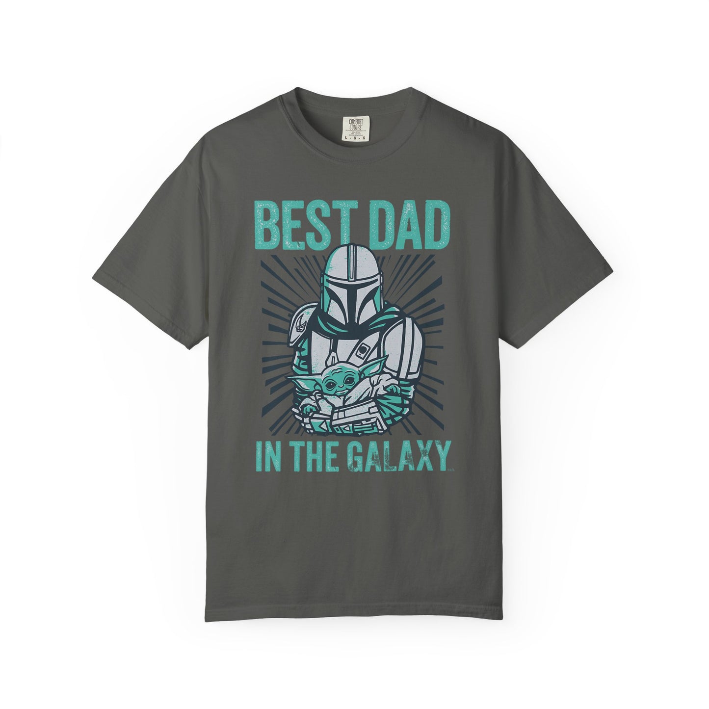Galaktischer Papa T-Shirt | Bester Papa der Galaxis | Star Wars T-Shirt, Geschenk für Väter, Unisex-Shirt, Vatertags-Kleidung