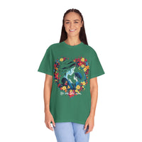 Camiseta unisex teñida con toque artístico (Madre)