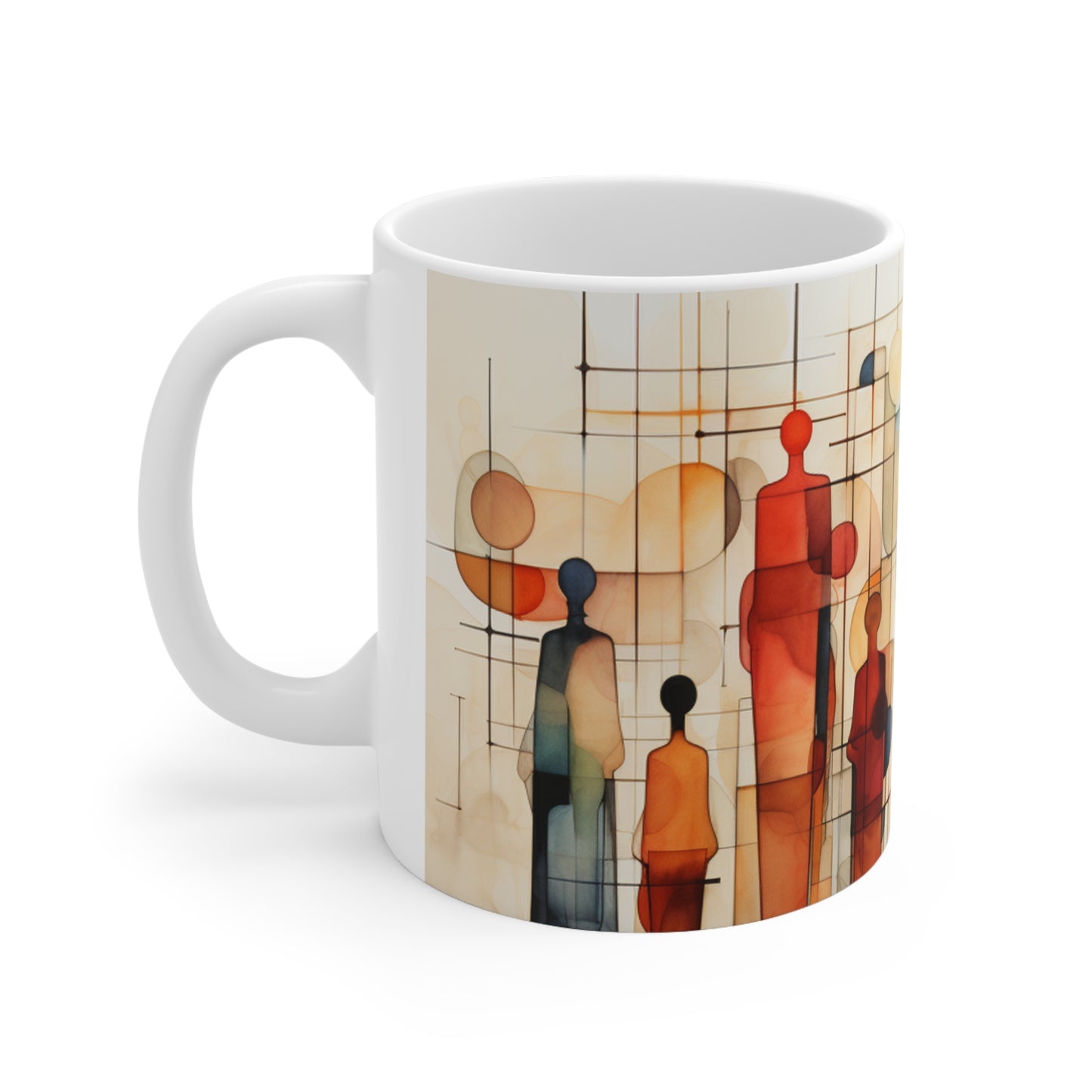 Mug artistic touch ceramic Mug 11oz