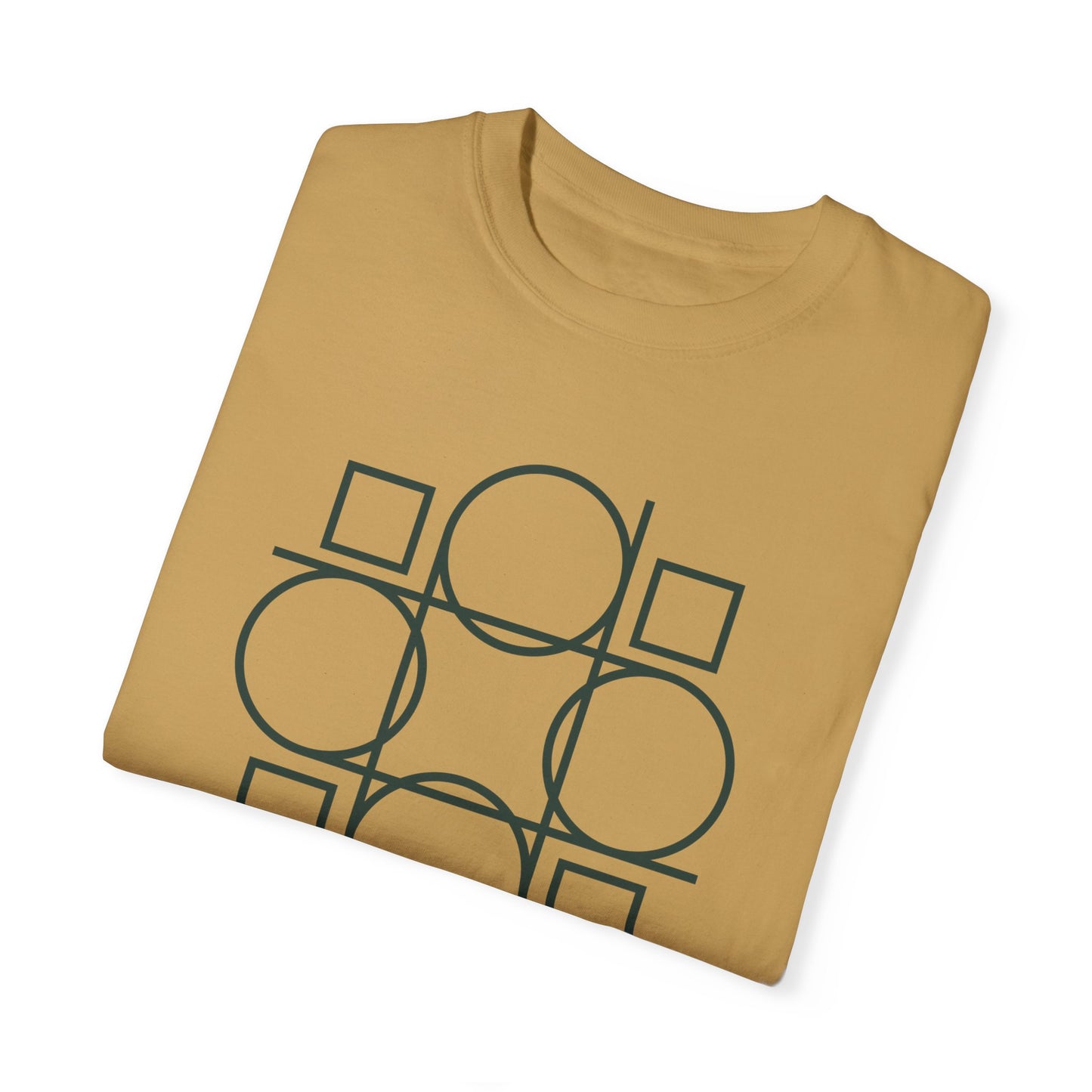 Geometry Unisex Garment-Dyed T-shirt