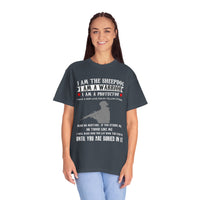 Militärisches Unisex-T-Shirt, stückgefärbt